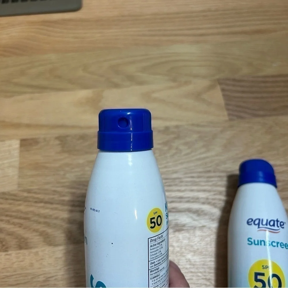 Equate Sunscreen Bundle SPF 50 Kids NEW Water Resistant Reef Friendly